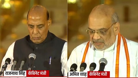 NDA Cabinet 3.0 : राजनाथ सिंह, अमित शहांसह ‘या’ नेत्यांनी घेतली मंत्रीपदाची शपथ