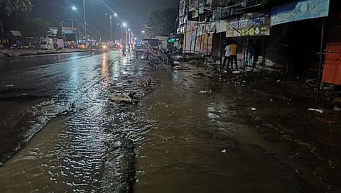धाराशिव : उमरगा शहरासह तालुक्यात जोरदार पावसाची हजेरी