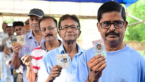 लोकसभा निवडणूक २०२४ : अखेरच्या टप्प्यात मताधिकाराचा उत्साह; सकाळी ९ पर्यंत ११.३ % मतदान