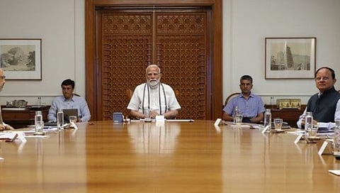 पंतप्रधान मोदींनी'रेमल' चक्रीवादळानंतरच्या परिस्थितीचा आढावा  घेतला. 