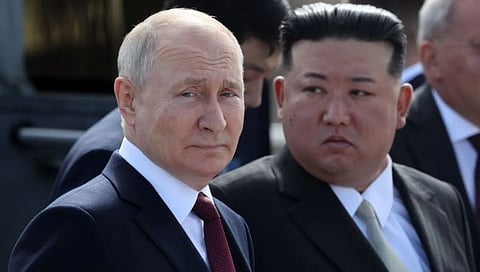 Vladimir Putin,  Kim Jong     