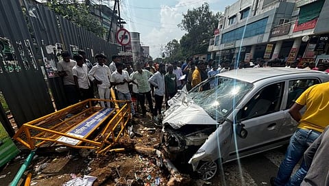 कोल्‍हापूर : सायबर चौकात भरधाव कारने 7 जणांना उडवले; 3 ठार, मृतांची संख्या वाढण्याची भीती