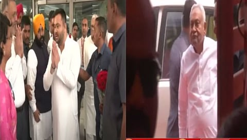 नितीश कुमार, तेजस्‍वी यादव