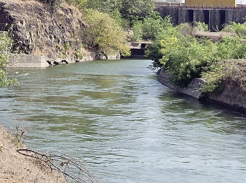 येडगाव धरणातून 20 दिवसांचे आवर्तन सुरू : पाच तालुक्यांना  फायदा