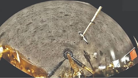 China took soil from moon