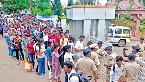 Police Recruitment Written Exam In Camera