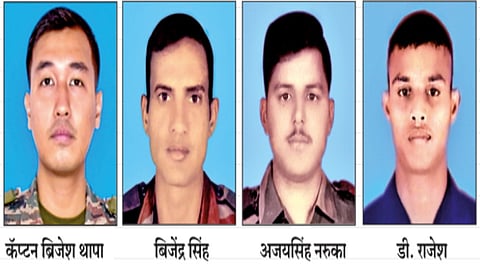 4 Army Jawans killed in encounter with terrorists