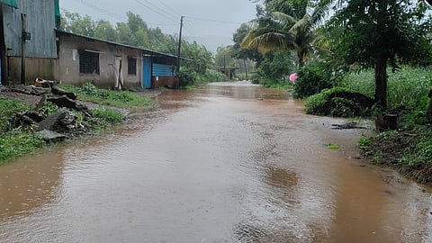 Flood Situation In Dhamani