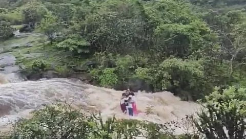 Lonavala waterfall mishap 