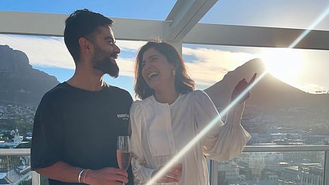 Virat Kohli instagram post for Anushka Sharma 