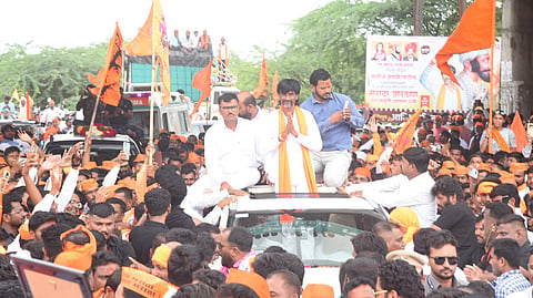 Maratha Reservation Awareness Peace Rally In Pune