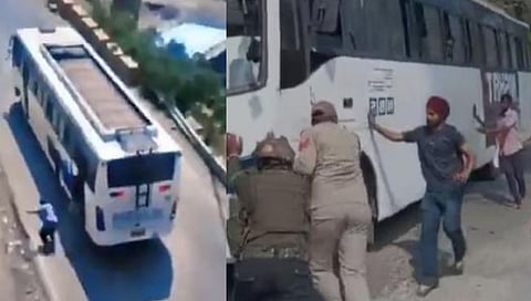 Passengers jump from speeding bus after brakes fail on Jammu Srinagar highway 