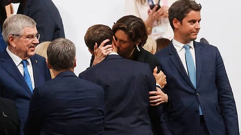 French President Macron 