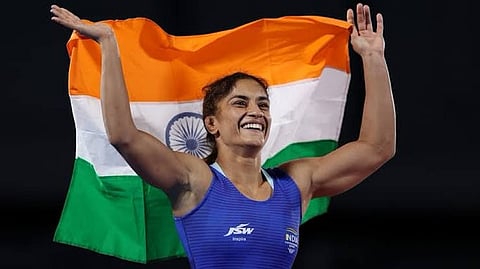 paris olympics 2024 indian wrestler vinesh phogat