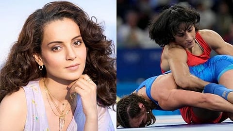 Kangana Ranaut-Vinesh Phogat 
