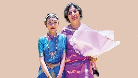 Chinese 13-Year-Old Bharatnayam Dancer Performs