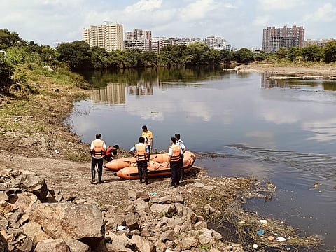 
Two Sadhak students of Vedashree Tapovan drowned in Indrayani