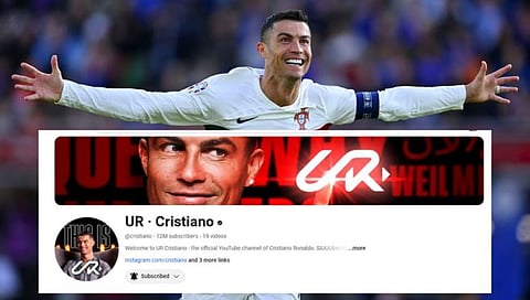 Cristiano Ronaldo on You Tube