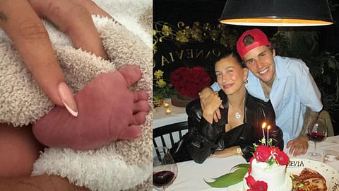 Justin Bieber welcome baby boy 
