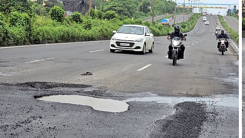 Pune-Banglore Road Bad Condition