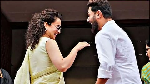 Kangana Ranaut-Chirag Paswan file photo 