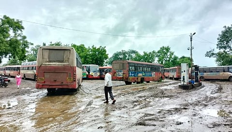ST Bus Workers Protest