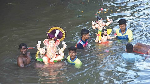 Raigad Ganesh Visarjan 