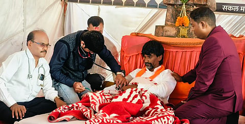 Manoj Jarange health update 
