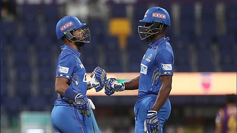 T20 League ILT20 Mi Franchise Team