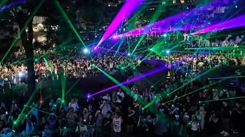 Laser Light Crime