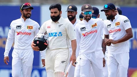 Sri Lanka VS New Zealand Test 