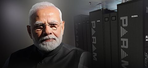 PM Modi Param Rudra supercomputers 