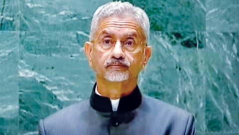 Indian Foreign Minister S Jaishankar 