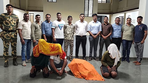 cannabis smugglers arrested