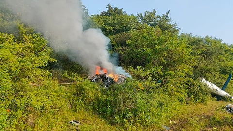 Pune helicopter crash, Pune Fire Department 