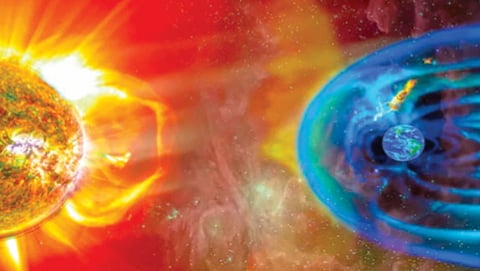 Massive solar storm approaching Earth