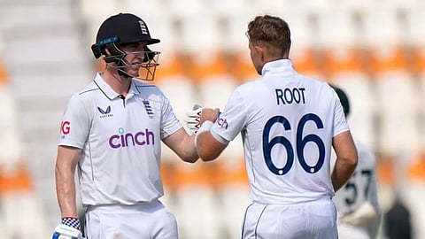 PAK vs ENG Multan Test Harry Brook and Joe Root 