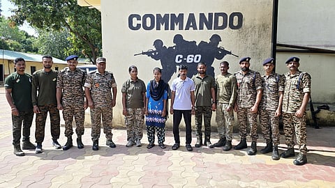 Naxal Couple surrenders To police