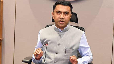 Goa  CM  Pramod Sawant