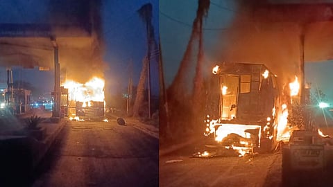 Bus Fire News