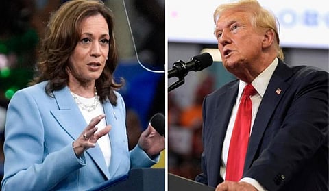 US President Election Kamala Harris vs Donald Trump 