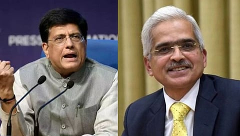 RBI interest rates cut, RBI governor Shaktikanta Das, Piyush Goyal 
