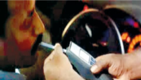 Action taken against drunk drivers 