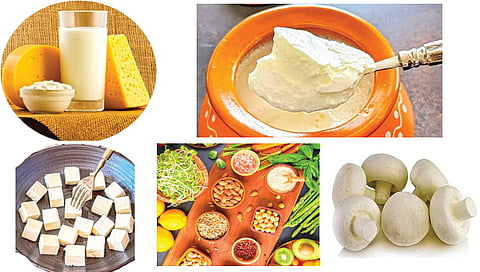 What should vegetarians eat for vitamin B12?