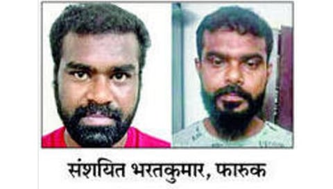 पोलिसांचा दरोडेखोरांवर गोळीबार; हुबळीतील घटना 