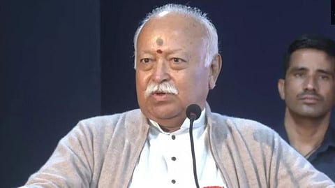RSS Chief Mohan Bhagwat 