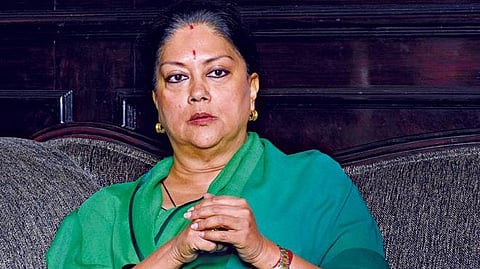 Vasundhara Raje's convoy Accident |