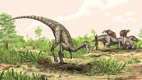 origin of first dinosaurs in sahara and amazon