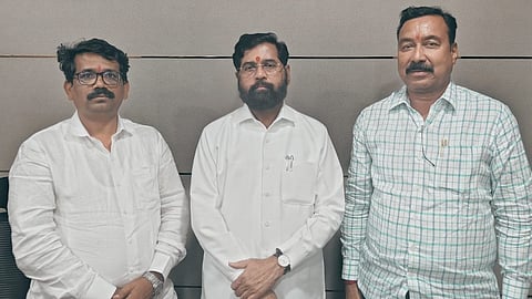 Sanjay Kokate meets Eknath Shinde