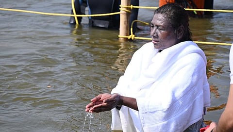 President Droupadi Murmu Maha Kumbh Mela 2025